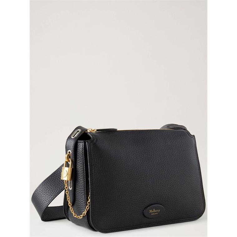 Mulberry Billie Black Small Classic Grain